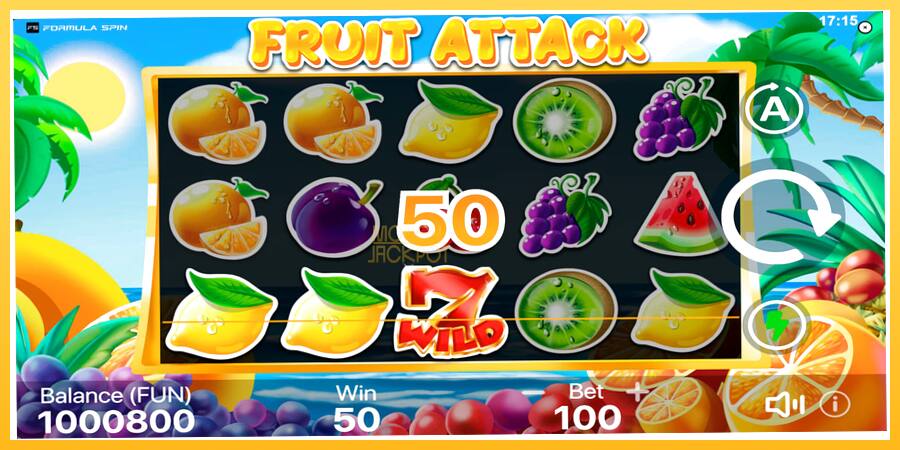 Игровой аппарат Fruit Attack - игра на реальные деньги, картинка 4