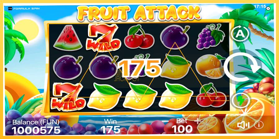 Игровой аппарат Fruit Attack - игра на реальные деньги, картинка 5