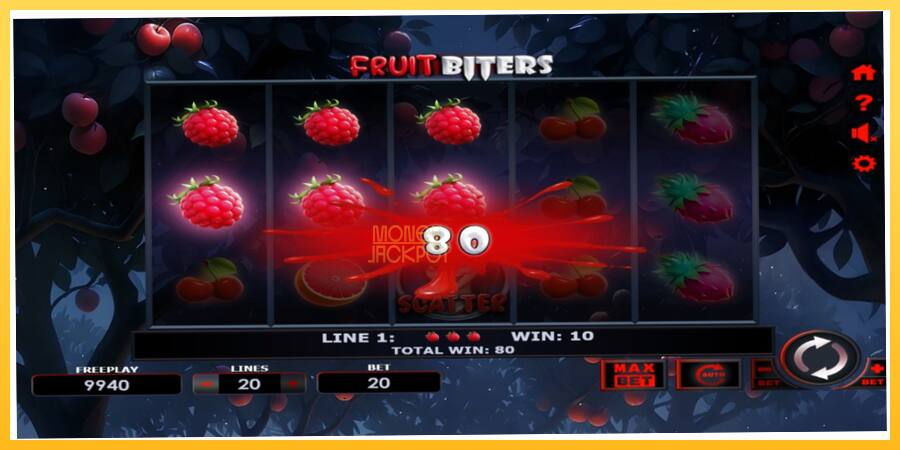 Игровой аппарат Fruit Biters - игра на реальные деньги, картинка 2