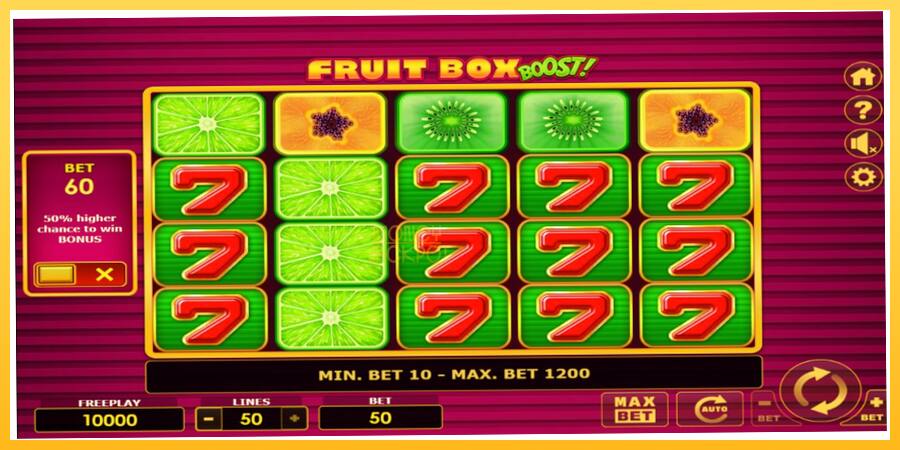 Игровой аппарат Fruit Box Boost! - игра на реальные деньги, картинка 1