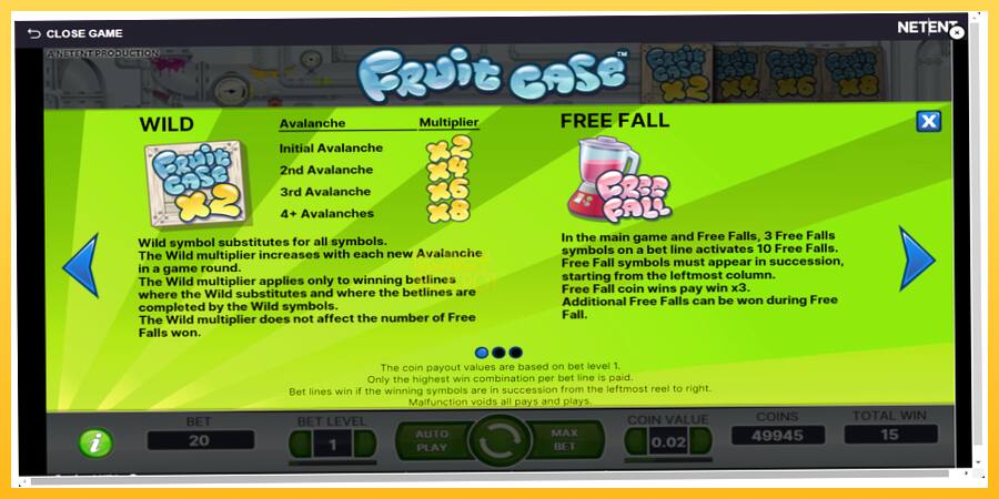 Игровой аппарат Fruit Case - игра на реальные деньги, картинка 5