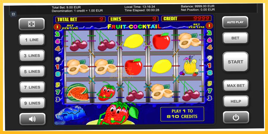 Игровой аппарат Fruit Cocktail - игра на реальные деньги, картинка 1