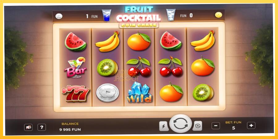 Игровой аппарат Fruit Cocktail Coin Chase - игра на реальные деньги, картинка 1