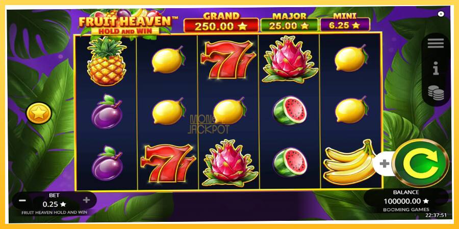 Игровой аппарат Fruit Heaven Hold and Win - игра на реальные деньги, картинка 2