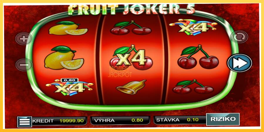 Игровой аппарат Fruit Joker 5 - игра на реальные деньги, картинка 2