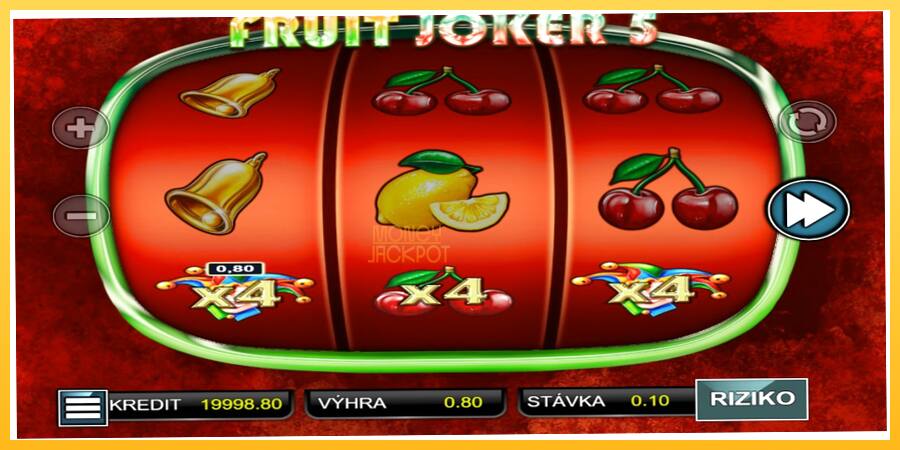 Игровой аппарат Fruit Joker 5 - игра на реальные деньги, картинка 3