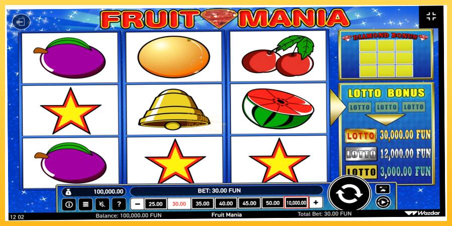 Игровой аппарат Fruit Mania - игра на реальные деньги, картинка 1