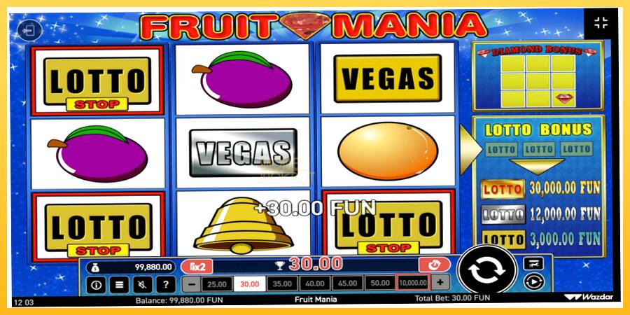 Игровой аппарат Fruit Mania - игра на реальные деньги, картинка 2