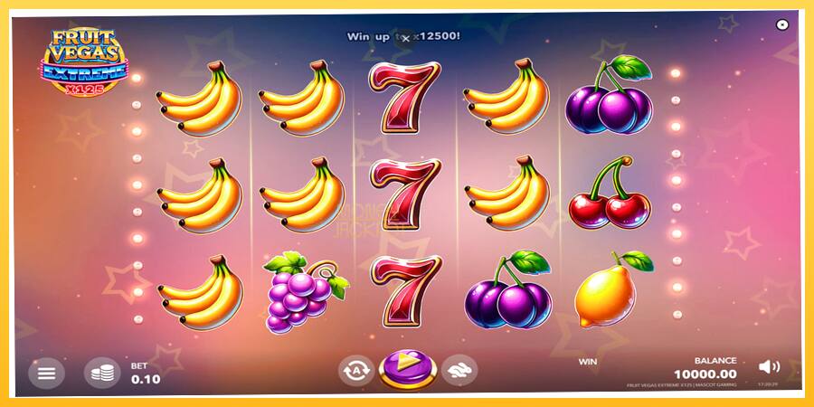 Игровой аппарат Fruit Vegas Extreme x125 - игра на реальные деньги, картинка 1