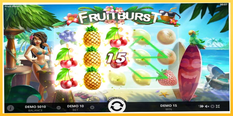 Игровой аппарат Fruitburst - игра на реальные деньги, картинка 2