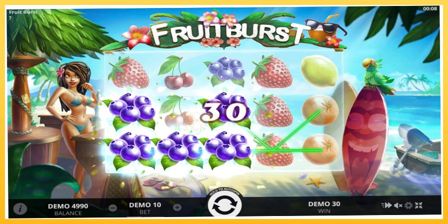 Игровой аппарат Fruitburst - игра на реальные деньги, картинка 3