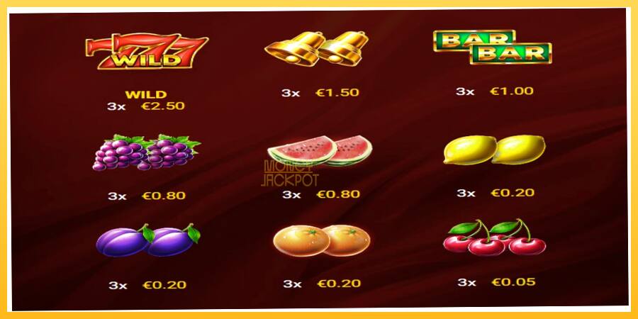 Игровой аппарат Fruits & Coins - игра на реальные деньги, картинка 5