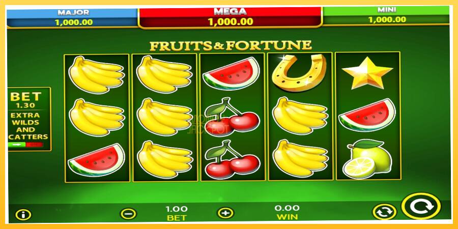 Игровой аппарат Fruits & Fortune - игра на реальные деньги, картинка 1