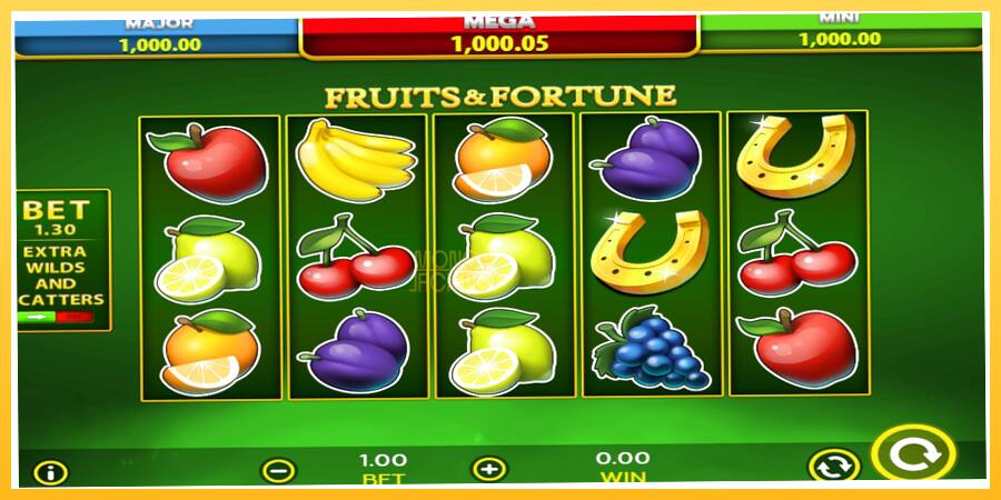 Игровой аппарат Fruits & Fortune - игра на реальные деньги, картинка 2