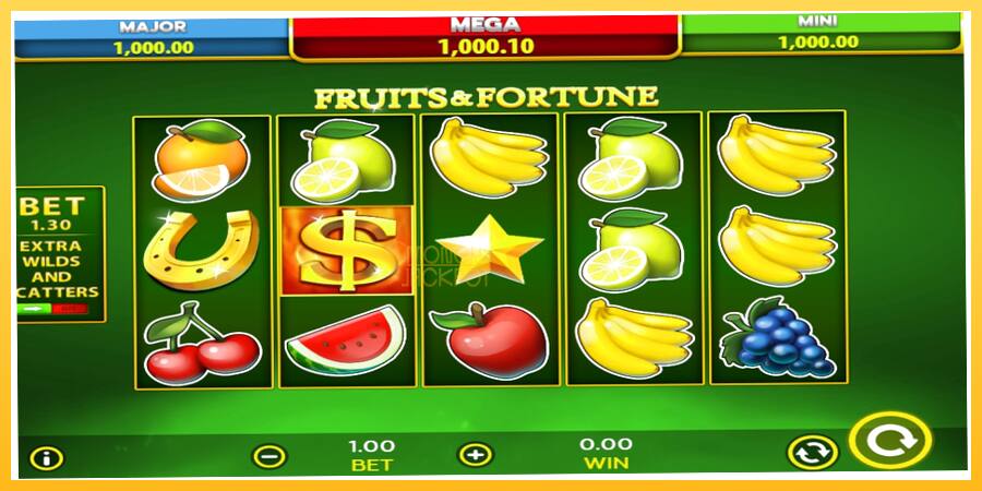 Игровой аппарат Fruits & Fortune - игра на реальные деньги, картинка 3