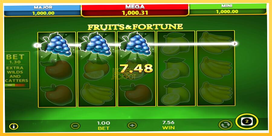 Игровой аппарат Fruits & Fortune - игра на реальные деньги, картинка 5