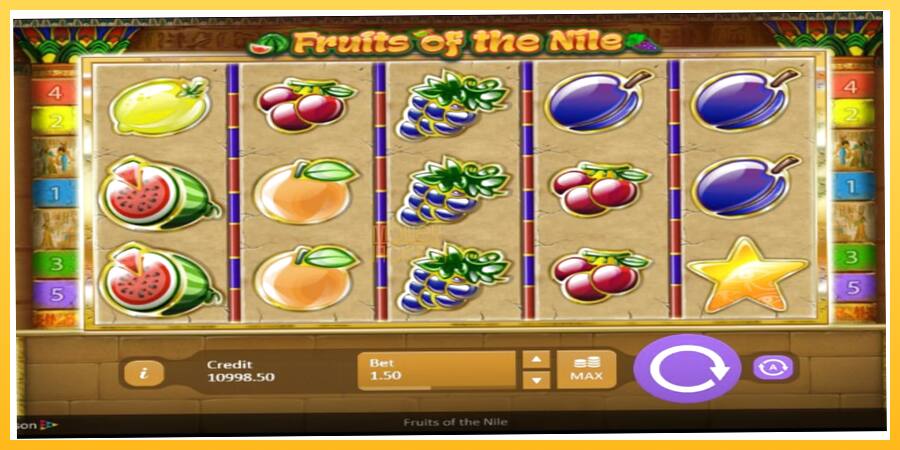 Игровой аппарат Fruits of the Nile - игра на реальные деньги, картинка 3