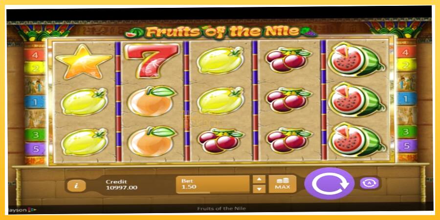 Игровой аппарат Fruits of the Nile - игра на реальные деньги, картинка 4