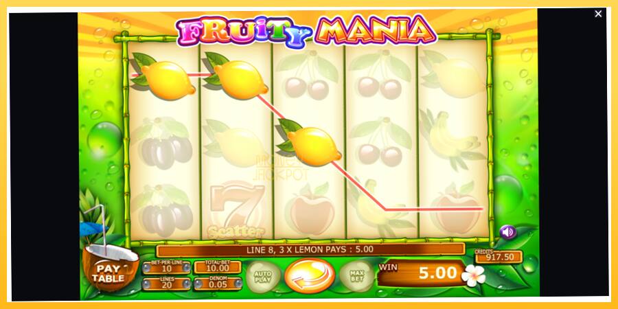 Игровой аппарат Fruity Mania - игра на реальные деньги, картинка 3