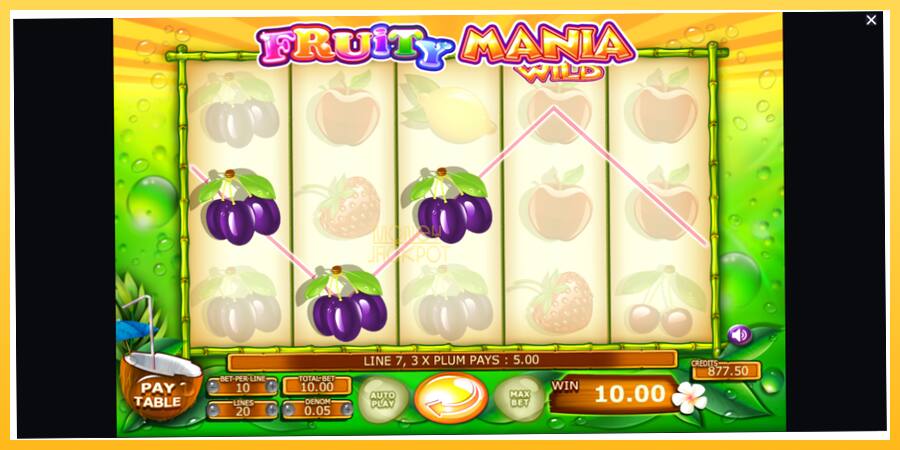 Игровой аппарат Fruity Mania - игра на реальные деньги, картинка 4