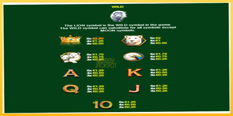 Игровой аппарат Full Moon: White King PowerPlay Jackpot - игра на реальные деньги, картинка 6