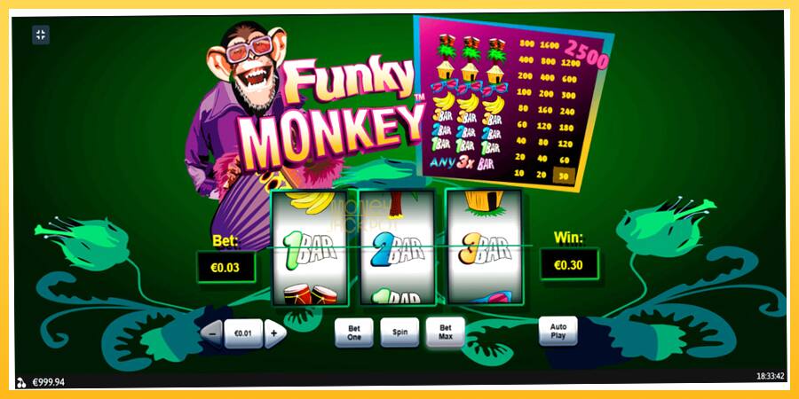 Игровой аппарат Funky Monkey - игра на реальные деньги, картинка 2