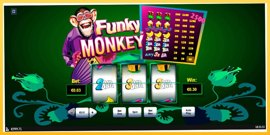 Игровой аппарат Funky Monkey - игра на реальные деньги, картинка 3