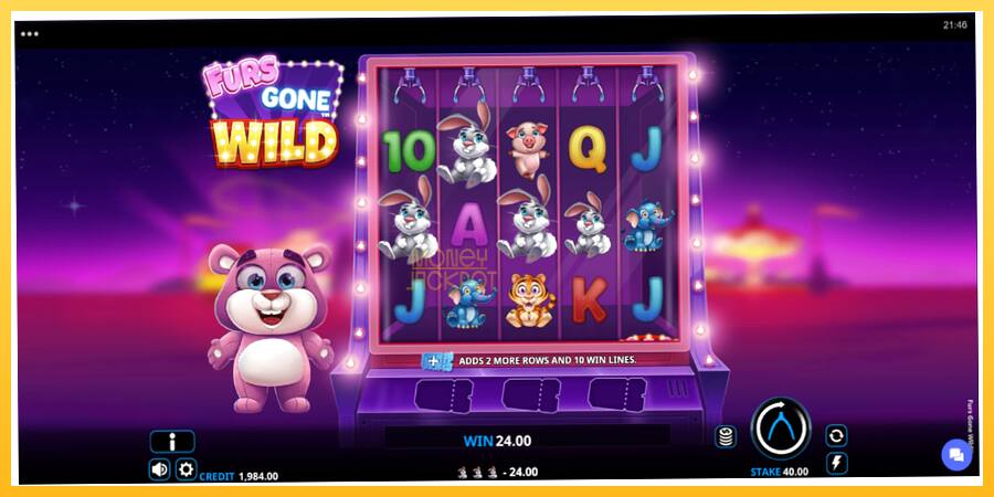 Игровой аппарат Furs Gone Wild - игра на реальные деньги, картинка 3