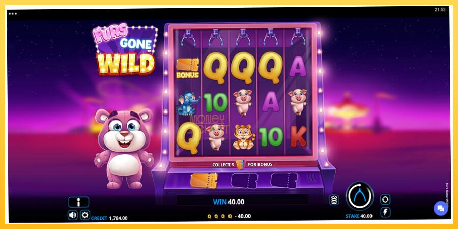 Игровой аппарат Furs Gone Wild - игра на реальные деньги, картинка 4