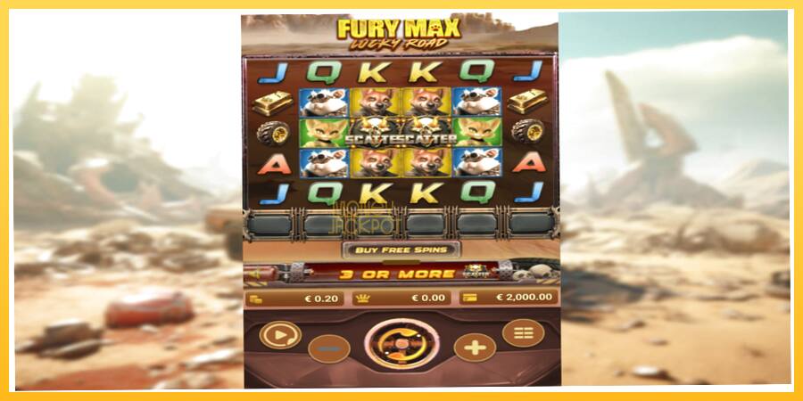 Игровой аппарат Fury Max Lucky Road - игра на реальные деньги, картинка 2