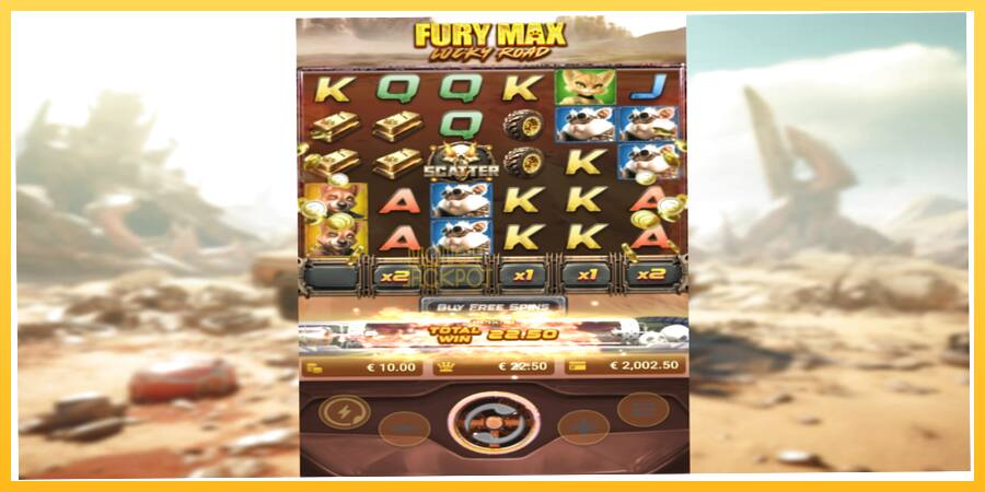 Игровой аппарат Fury Max Lucky Road - игра на реальные деньги, картинка 3