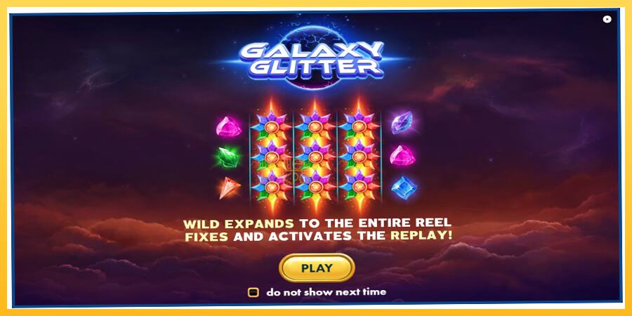 Игровой аппарат Galaxy Glitter - игра на реальные деньги, картинка 1