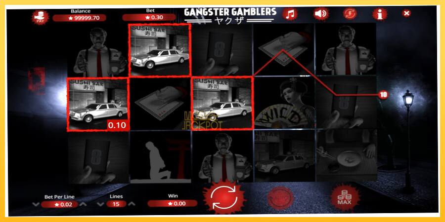 Игровой аппарат Gangster Gamblers - игра на реальные деньги, картинка 2