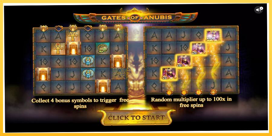 Игровой аппарат Gates of Anubis - игра на реальные деньги, картинка 1