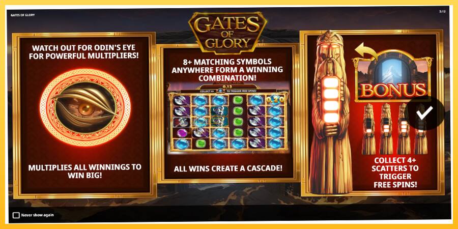 Игровой аппарат Gates of Glory - игра на реальные деньги, картинка 1