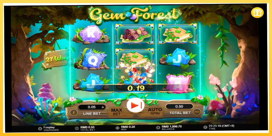 Игровой аппарат Gem Forest - игра на реальные деньги, картинка 2