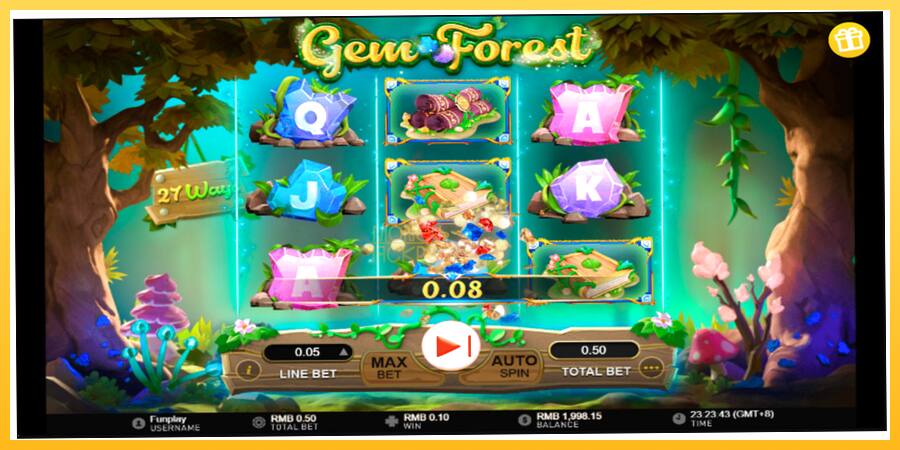 Игровой аппарат Gem Forest - игра на реальные деньги, картинка 4