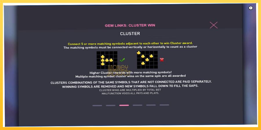 Игровой аппарат Gem Links: Cluster Win - игра на реальные деньги, картинка 6