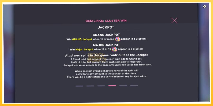 Игровой аппарат Gem Links: Cluster Win - игра на реальные деньги, картинка 7