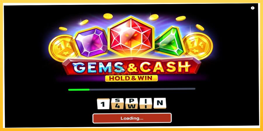 Игровой аппарат Gems & Cash - игра на реальные деньги, картинка 1