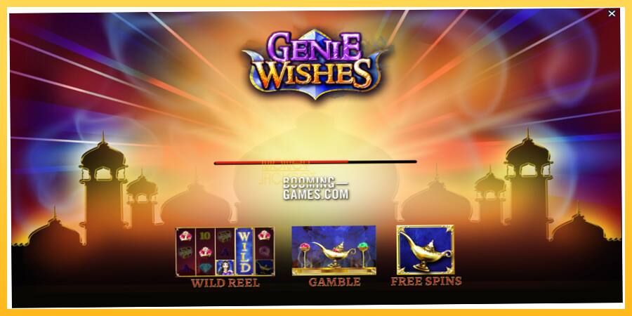 Игровой аппарат Genie Wishes - игра на реальные деньги, картинка 1