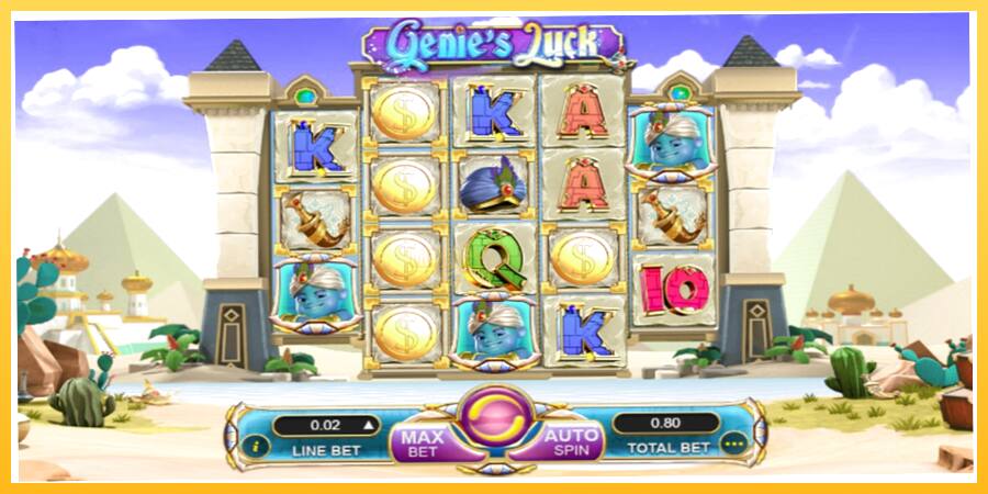 Игровой аппарат Genie’s Luck - игра на реальные деньги, картинка 2