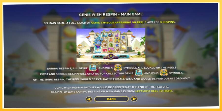 Игровой аппарат Genie’s Luck - игра на реальные деньги, картинка 6