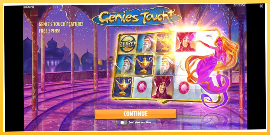 Игровой аппарат Genies Touch - игра на реальные деньги, картинка 1