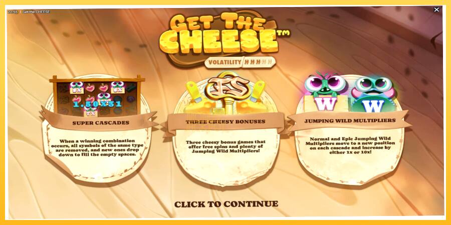 Игровой аппарат Get The Cheese - игра на реальные деньги, картинка 1