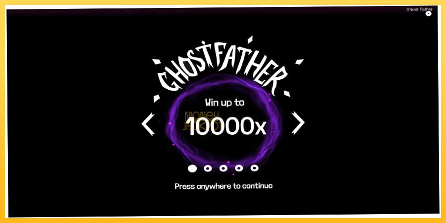 Игровой аппарат Ghost Father - игра на реальные деньги, картинка 1