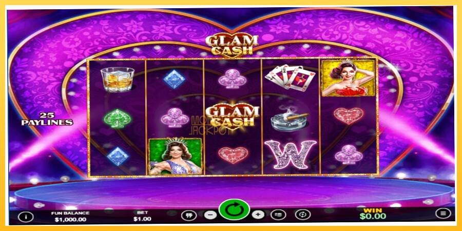 Игровой аппарат Glam Cash - игра на реальные деньги, картинка 1