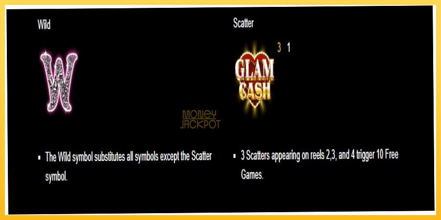 Игровой аппарат Glam Cash - игра на реальные деньги, картинка 4