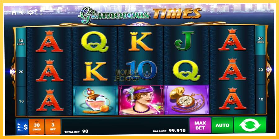 Игровой аппарат Glamorous Times - игра на реальные деньги, картинка 1