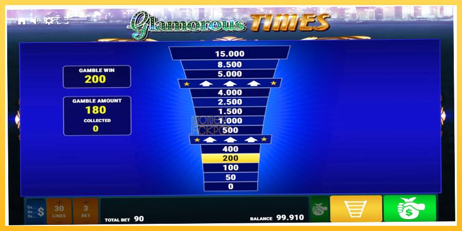 Игровой аппарат Glamorous Times - игра на реальные деньги, картинка 3